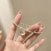 Colar com Pingente de Gato Estilo Doce para Mulheres Novo Pequeno Nicho Colar de Temperamento Gentil Fofo Estilo Ins Corrente para Clavícula