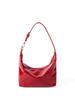 2025 Super Popular Bolso de Axila Diseño Nicho para Mujer Cuero Patentado de Alta Gama Brillante Bolso de Hombro Bolso de Mano Simple Estilo Coreano