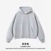 Ropa para Hombre Transfronteriza Niebla Ligero Sudadera con Capucha de Forro Polar Pesado 500g Sudadera con Capucha Forro Polar para Hombre Sudadera Americana para Hombre
