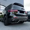Adecuado para Mercedes-Benz GLB X247 Línea AMG GLB35 AMG alerón trasero pequeño kit de carrocería modificación