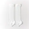 Meias Korean Ins com Costura de Bolha e Listras Verticais Série Miu Uso Duplo Meias Antiderrapantes Meia Solta Versátil para Meninas Doces