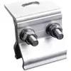Grampos de junta de canto 760/820 resistentes ao vento para telhas de aço coloridas e grampos de liga de alumínio, grampos à prova de vento para telhado, grampos para suporte fotovoltaico