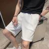 Pantalones de bar de cuatro vías de verano, shorts de gofre TB para hombre y mujer, pantalones deportivos casuales holgados de cinco puntos