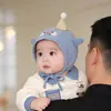 Gorro cálido a prueba de viento con protección para las orejas para bebés y niños pequeños, lindo gorro fetal para niños y niñas