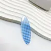 Nuevos accesorios para el cabello de estilo coreano con bloques de color y lunares retro, coloridas joyas y accesorios DIY de estilo coreano con forma ovalada dulce al por mayor