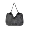Nova Bolsa Grande Feminina de Verão 2026, Bolsa de Ombro para Trabalho e Deslocamento, Bolsa Tote de Jeans com Design de Nicho, Bolsa Grande