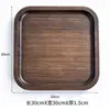 Bandeja Doméstica Para Colocar Xícaras de Chá Copos de Água Copos Bandeja de Chá Sala de Estar Simples Japonês Retangular Bandeja de Jantar Frutas Prato Redondo Criativo