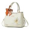 Bolsa Bolsa Feminina Bolsa Feminina de Alta Qualidade 2025 Nova Moda Bordada Bolsa Feminina Senso de Alta Qualidade Grande Capacidade Bolsa de Ombro Bordada