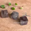 Ágata Cubo Espaciadores Accesorios DIY Seda Dorada Jade Flor de Durazno Pulsera Jade DIY Hecho a Mano con Cuentas Flor de Durazno