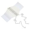 Cinturón de cintura estilo europeo y americano con cadena de mariposa de alta gama para mujer, accesorio para vestido, cinturón decorativo combinable para mujer.