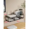 Suporte de Roteador de Mesa Caixa de Armazenamento WiFi Montada na Parede Tomada para Decodificador de TV Rack de Armazenamento para Fios e Controle Remoto
