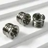 Tornillo Adaptador de Rosca Interna y Externa de Acero Inoxidable de 1/4 a 3/8 para Conversión de Cabezal de Trípode de Cámara Dslr