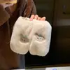 2025 Estilo Nuevo Mangas Cubre Mangas de Plumas para Mujer, Invierno Trabajo Anti-Suciedad Lindos Cubre Mangas, Estudiante Dibujos Animados Felpa Resistente a la Suciedad Mangas Protectoras