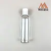 Botella Pet Redonda de Hombro Inclinado de 100ml, Botella de Plástico de Grado Alimenticio, Botella Dosificadora de Líquidos al por Mayor