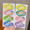 Grampo de Cabelo Nuvem para Crianças BB Clip Clip de Testa Acessório de Cabelo para Meninas, Ornamento de Cabelo para Fios Soltos, Presilha para Franja Lateral, Grampo Colorido