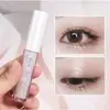 Ventas Directas de Fábrica Sirena Estrella Líquido Destellante Delineador de Ojos para Mujer Iluminador Líquido Sombra de Ojos Pluma de Gusano de Seda Impermeable Lentejuelas Perla Polvo Brillante
