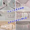 Papel tapiz para sala de baile de línea de yeso tridimensional 8d Papel tapiz para aula de clase de entrenamiento de ballet Papel tapiz para aula de sala de baile Pared de fondo del mostrador principal de la escuela
