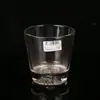 Patrón Martillado Portátil Creativo Simple de una Sola Capa Taza para Beber Doméstica Taza de Leche Taza de Jugo Taza de Vidrio Transparente