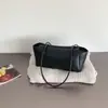 Bolso Nuevo de Gamuza para Otoño e Invierno Versátil Estilo Coreano Nicho Bolso Baguette de PU Bolso de Hombro de Terciopelo de Alta Gama para Mujer
