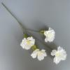 4 cabeça Lanxi simulação flor casamento flor fileira estrada chumbo flor artificial pêndulo comércio exterior transfronteiriço branco casamento simulação flor atacado