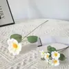 Flores de Gesang Simuladas, Margarida, Violeta, Coleção de Flores de Camomila, Buquê de Presente para Feriado, Guia de Estrada Decorativo, Flor Artificial