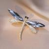 Broche para Mujer Nuevo Broche de Libélula de Cristal Austriaco Ins Pin Accesorios de Ropa Corsage Decorativo para Cuello