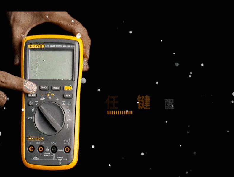 福禄克fluke数字万用表15BMAX原装正品电工高精度17B+手持式数显