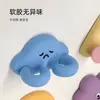 Soporte de cepillo de dientes de dibujos animados Xinzao sin taladro, gancho para toalla colgante, organizador y fijador para enchufe y cable de datos