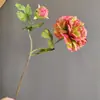 Flores Artificiales: Flor de Pollo, Loto, Peonía y Otras Flores Decorativas para Decoración del Hogar, Salas de Muestras, Hoteles y Diseño de Bodas