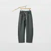 Pantalones Nuevos de Algodón y Lino con Dobladillo Curvo para Hombre, Pantalones de Ramio Finos de Verano, Pantalones Casuales Rectos y Sueltos, Estilo Popular para Hombres - Linxia