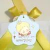 Tarjeta de agradecimiento para celebración de 100 días, Tarjeta de felicitación de cumpleaños para niños, Tarjeta para el primer mes del bebé, Encabezado de tarjeta de etiqueta de regalo de 100 días