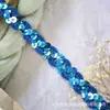 Ventas Directas de Fábrica En Stock Cinta de Encaje con Lentejuelas de Color Forma de S Bordeador Estilo Étnico Accesorios para Bordes de Faldas de Baile