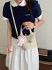 Bolso Cubo de Moda Transfronterizo 2026 para Mujer, Bolso de Hombro Cruzado Individual Estilo Coreano, Bolso Sencillo Casual para el Trabajo