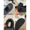 Zapatos de Piel Grises con Pajarita para Ropa de Invierno para Mujer Nuevos Planos de Terciopelo Planos Cálidos Zapatos Mary Jane