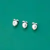 Acessórios de Miçangas Mini Cenoura Prata Pura S999 Retrô Desenho Animado Cenoura Fofa Joias de Prata Corda de Mão DIY Acessórios de Prata