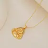 2025 Nuevo Método Antiguo Punto Diamante Buda Sonriente Abierto Maitreya Moda Personalidad Diamante Barriga Grande Buda Cadena Clavicular