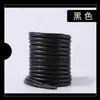 Um par frete grátis couro PU redondo 4,5 MM cadarço sapatos de couro Botas Martin cadarço branco preto marrom corda um par