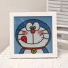 Animación de Dibujos Animados Nueva Pintura de Diamantes Kuromi DIY Juguetes de Pintura de Diamantes Hechos a Mano para Niños con Marco de Fotos Mesa Regalo