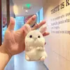 Chaveiro Pingente de Hamster Coelho Fofo Boneca Pingente de Mochila Brinquedo de Pelúcia Atacado Mini Boneca Recheada Pequena Figura