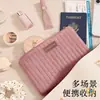 Bolsa de maquiagem portátil bolsa interna bolsa de armazenamento produtos de skincare retoque itens diversos porta-cartão de identificação bolsa de viagem multifuncional