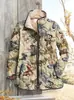 Ropa de Algodón Acolchado con Forro Polar para Mujer, Estilo Nuevo con Estampado de Elementos, Moda Personalizada, Otoño e Invierno
