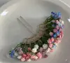 Em Estoque Original Feito à Mão Estilo Liu Yifei Mosquitinho Flor Rosa Grampo de Cabelo Acessório de Cabelo Feminino Novo Estilo Chinês Grampo de Cabelo Flor