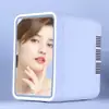Refrigerador de Belleza del Sudeste Asiático Espejo LED Luz Ajustable Mascarilla Cosméticos Refrigerador de Voltaje Amplio Amazon
