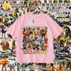 Camiseta Infantil Ropa Hombre Palo de Madera Tongtongge Montaña y Mar Extranjero Abstracto Camisa Clásica de Manga Corta Verano para Niños Tendencia Ins