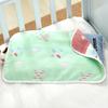 Toalha de Travesseiro de Gaze de Bebê Algodão Puro Jacquard Recém-nascido 6 camadas Jardim Infantil Infantil Jardim Travesseiro de Bebê de Algodão Puro Lenço de Cabeça