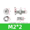 Tornillo y Tuerca Combinación de Dos Piezas para Máquina de Mascarillas y Luminarias, Acero Inoxidable 304 Tornillo y Tuerca