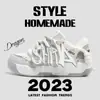 Zapatos Super Fire para Hombre Populares en Internet Populares de Moda Diseño de Nicho Sentido del Diseño Zapatos de Pan Todo-partido Casual Zapatillas que Aumentan la Altura Zapatos de Moda para Verano