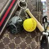 Llavero Colgante Mini Béisbol Transfronterizo Accesorios Deportivos Casuales Softbol Béisbol Pequeños Accesorios Fabricante de Manualidades