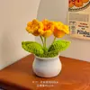 Regalo de cumpleaños para niñas para regalar a mejores amigas, ramo de girasoles para el Festival Qixi, pequeño adorno de coche, decoración de escritorio para el Día del Maestro
