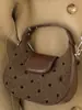 Bolso de Hombro Cruzado para Mujer con Lunares y Lazo 2025 Nuevo Estilo Coreano de Nicho de Moda para Mujer